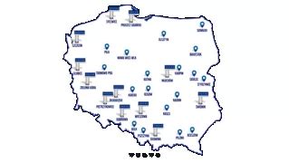 Mapa globalnej sieci serwisowej Volvo Trucks