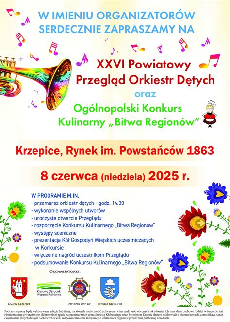 Uroczyste otwarcie przeglądu orkiestr dętych OSP na Rynku Głównym w Kaliszu