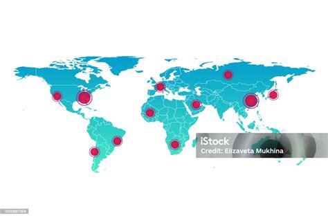 Mapa świata z zaznaczonymi punktami zapalnymi i najważniejszymi zmianami politycznymi ostatnich lat