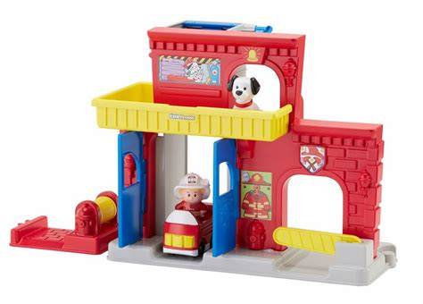 Zestaw Fisher-Price Little People Remiza Strażacka BGC67