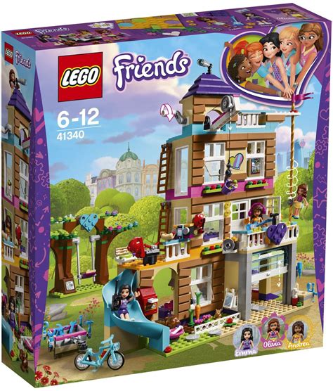 Zestaw LEGO Friends Dom Przyjaźni 41340 z minilaleczkami i zwierzętami