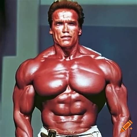 Arnold Schwarzenegger wręcza nagrodę zwycięzcy zawodów Firefighter Strongman