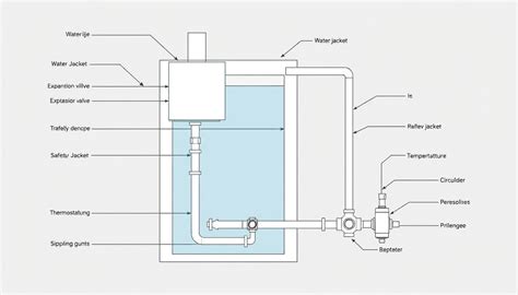 Schemat hydrantu wewnętrznego z oznaczeniem kluczowych elementów