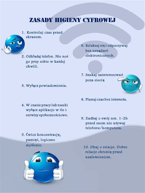Infografika przedstawiająca zasady domowej izolacji i higieny
