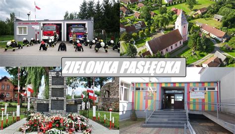 zdjęcie orkiestry dętej OSP Zielonka Pasłęcka podczas uroczystości 95-lecia