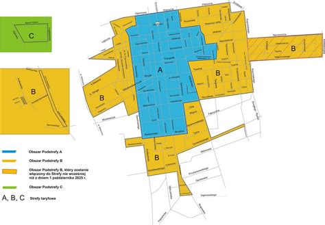 Mapa zasięgu dymu i strefy ostrzeżeń dla mieszkańców