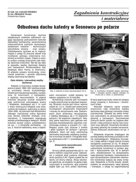Zdjęcie prac rozbiórkowych dachu katedry w Sosnowcu