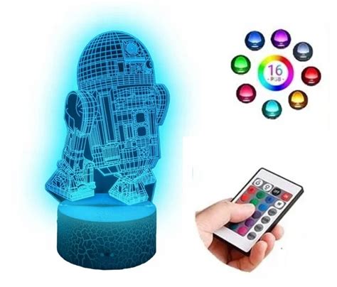 zdjęcie lampy 3D LED w kształcie samochodu, prezentujące iluzję