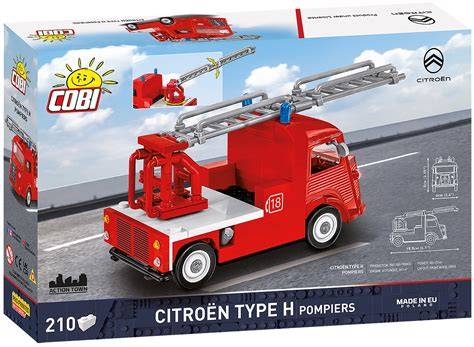 Klockowy model COBI Citroën Type H Pompiers
