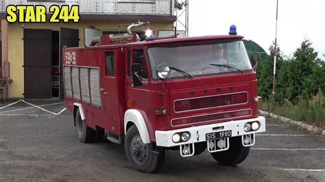 Schemat techniczny modelu Star 244 w wersji pożarniczej