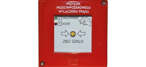 Piktogram informujący o lokalizacji przeciwpożarowego wyłącznika prądu