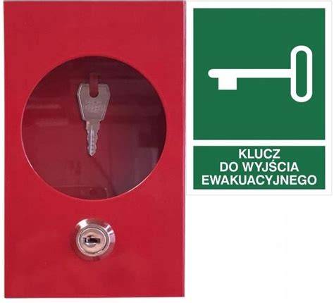 przykłady znaków hydrantów wewnętrznych (piktogram węża, szafka z CE, urządzenie do awaryjnego otwierania)