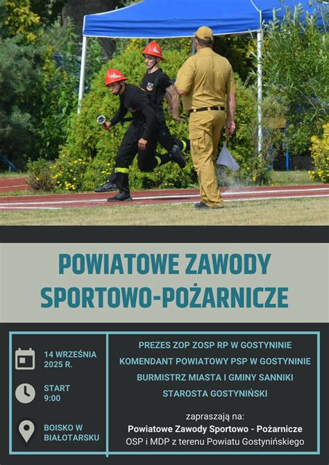 Zespołowe zawody sportowo-pożarnicze