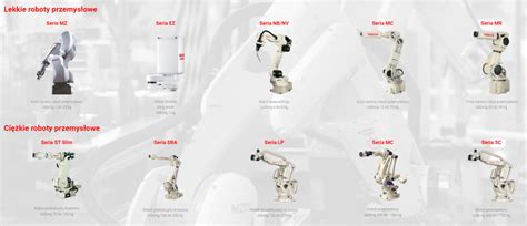 Ilustracja przedstawiająca różne typy robotów do kolorowania, od prostych do złożonych