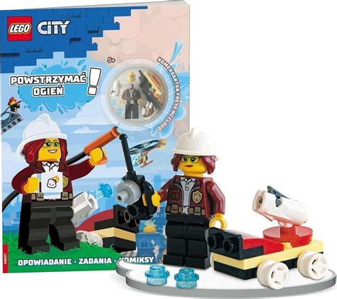 Okładka książki LEGO City Powstrzymać Ogień!