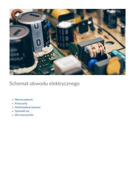 Czujka różnicowa Siemens (widok ogólny i schemat obwodu)