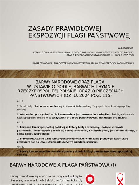 infografika przedstawiająca poprawne proporcje flagi państwowej oraz zasady jej wywieszania