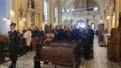 Uroczysta msza święta z okazji dnia patrona strażaków w OSP Mijakowie