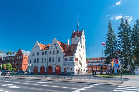 The building of the Provincial Headquarters of the State Fire Service in Grójec
