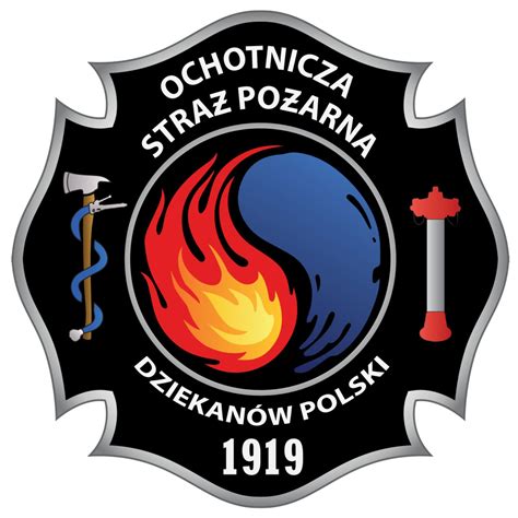 fotomontaż przedstawiający ewolucję sprzętu OSP Dziekanów Polski na przestrzeni lat