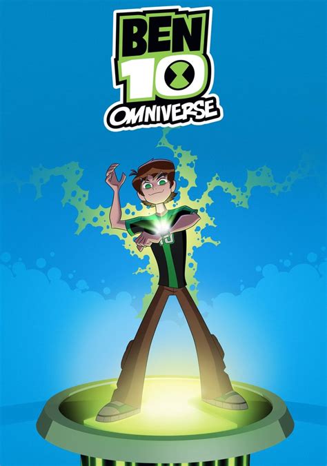 Plakat promocyjny serialu Ben 10: Omniverse przedstawiający Bena i Rooka