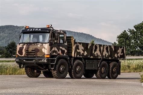 Schemat podwozia Tatra 8x8