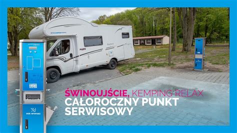 Punkt serwisowy dla kamperów przy autostradzie