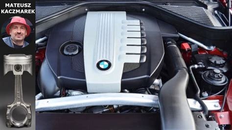 infografika prezentująca główne podzespoły silnika bokser BMW