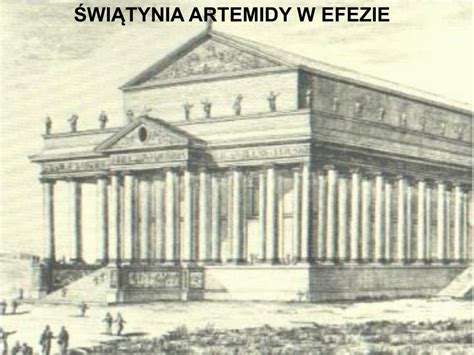 Rekonstrukcja Świątyni Artemidy w Efezie przed pożarem.
