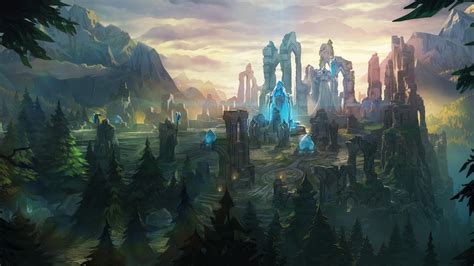 Thematic image of League of Legends champions clashing on Summoner's Rift