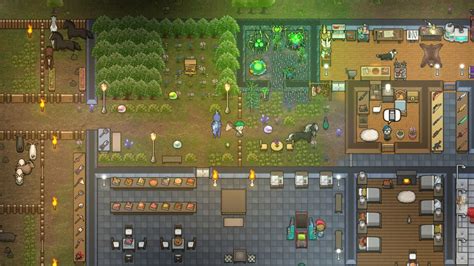 Schemat interfejsu gry symulacyjnej strażackiej z widokiem na pojazdy i sprzęt.