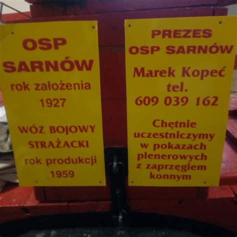 Zdjęcie historyczne OSP Sarnów lub strażaków z medalami i sztandarem