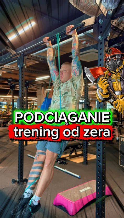 Infografika z technikami podciągania na drążku