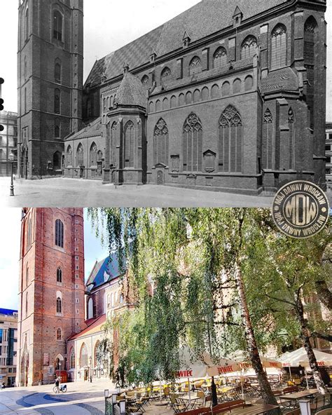 Wizualizacja barokowej fasady kościoła w Miszewie po odbudowie w XVIII wieku