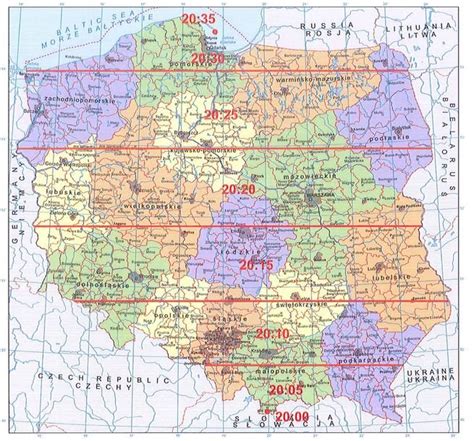 mapa jednostek OSP w Polsce lub konkretnym regionie