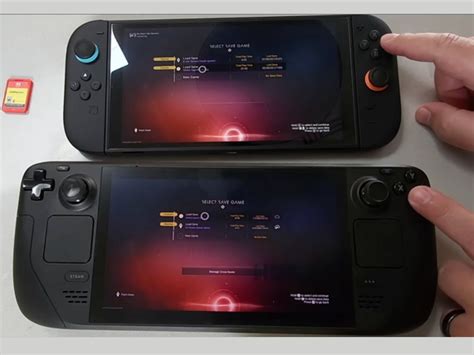 Zdjęcie przedstawiające smartfon z uruchomioną grą z Nintendo Switch przez emulator