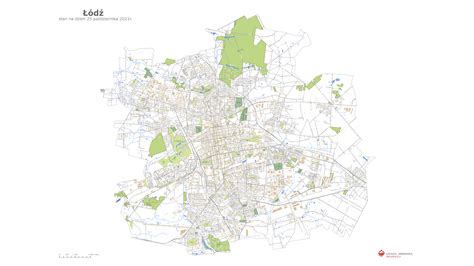 Plan miasta Houston z zaznaczonymi dystryktami i rozmieszczeniem jednostek straży pożarnej