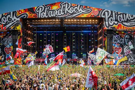 Zdjęcie tłumów na Pol'and'Rock Festival