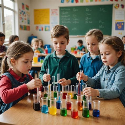 Tematyczne zdjęcie przedstawiające dzieci w przedszkolu uczące się o strażakach, np. rysujące wóz strażacki