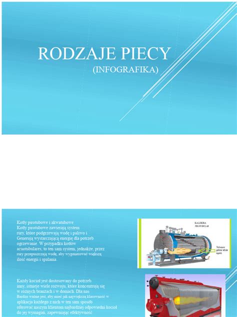 Infografika przedstawiająca klasy kotłów i ich cechy (np. efektywność, emisja zanieczyszczeń)