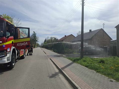 Spotkanie przedstawicieli samorządu z Ochotniczą Strażą Pożarną w Kłodawie