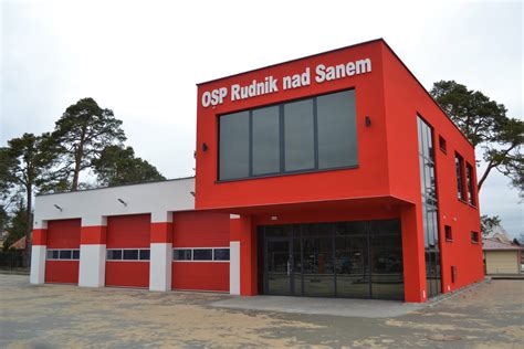 Współczesna strażnica OSP Rudnik nad Sanem