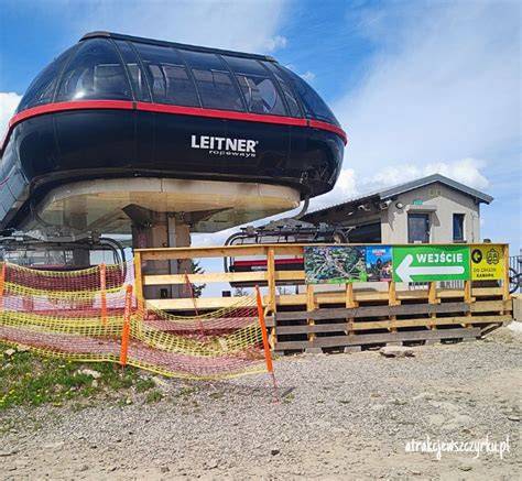 schemat kolejki linowej Kopa Zbójnicka w Szczyrku