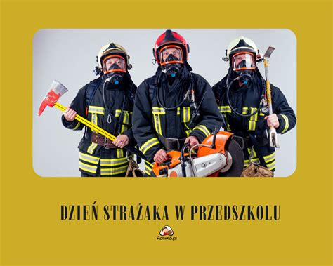 Infografika przedstawiająca 10 ciekawostek o Dniu Strażaka dla dzieci, z ikonami symbolizującymi każdy punkt.