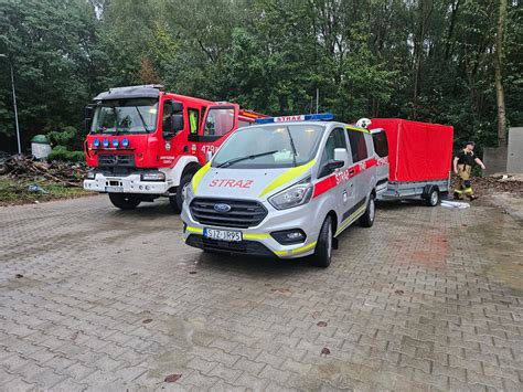 Zdjęcie aktualnej strażnicy OSP Kostuchna