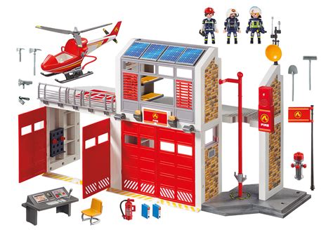 Zestaw PLAYMOBIL Remiza Strażacka w akcji