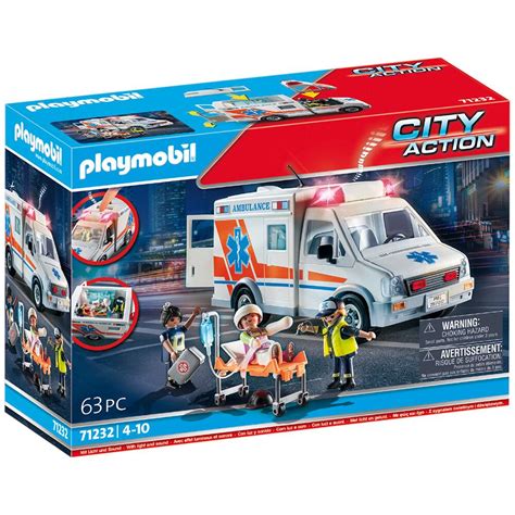 Detal syreny alarmowej w Remizie PLAYMOBIL City Action