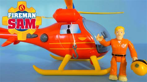 The Police Wallaby helicopter from Fireman Sam with pilot Róża