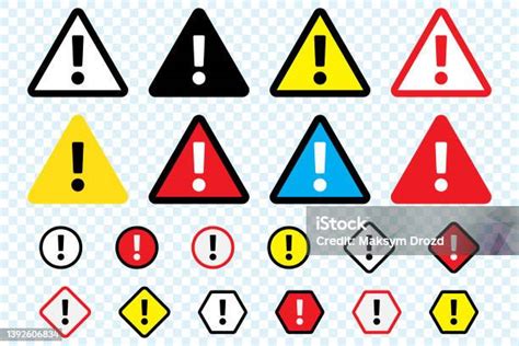 Ikona ostrzegawcza - żółty trójkąt