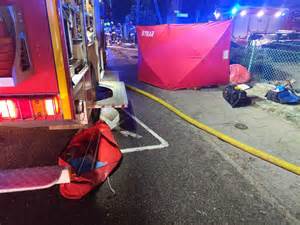 schemat przedstawiający proces zatrzymań i stawiania zarzutów w sprawie pożaru w Chybiu